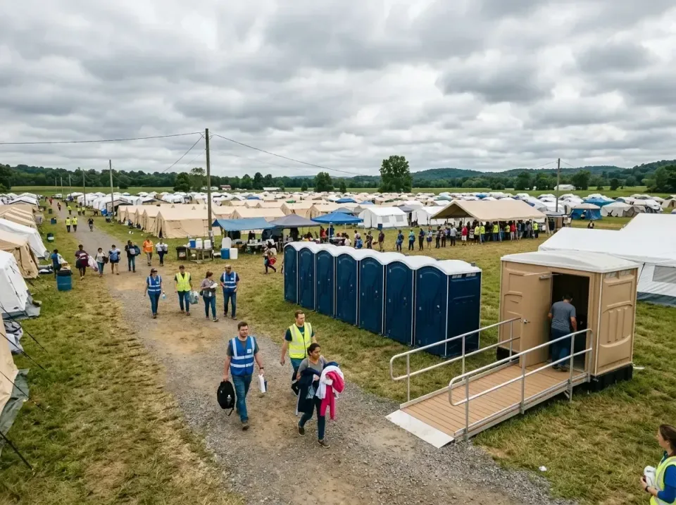disaster-relief-camp-restrooms-010 — frequently asked questions, Dumpster & Portable Bathrooms Rental in Danville, PA